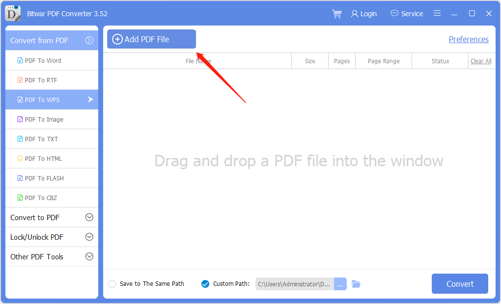 Add PDF Files