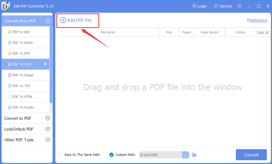 Add WPS File